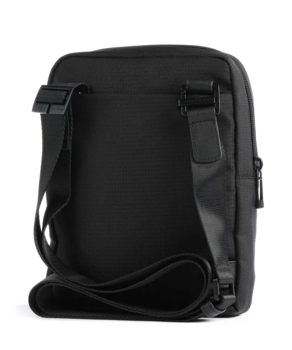 Wollem Umhängetasche recyceltes Polyester schwarz