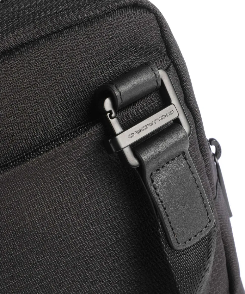 Wollem Umhängetasche recyceltes Polyester schwarz