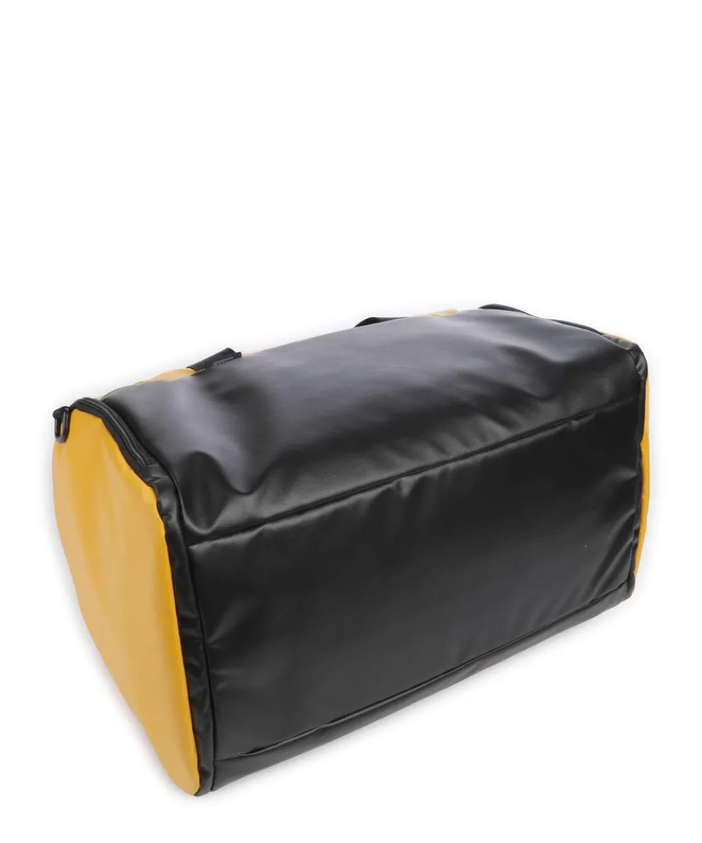 Eco Coated Weekender schwarz/gelb 45 cm