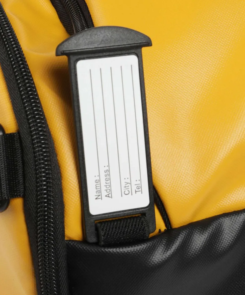 Eco Coated Weekender schwarz/gelb 45 cm