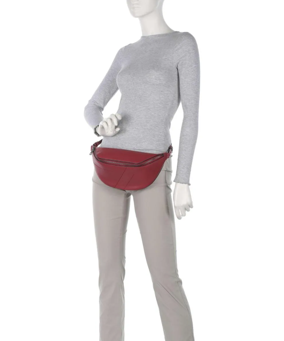 Edda Calf Optic M Gürteltasche Leder rot