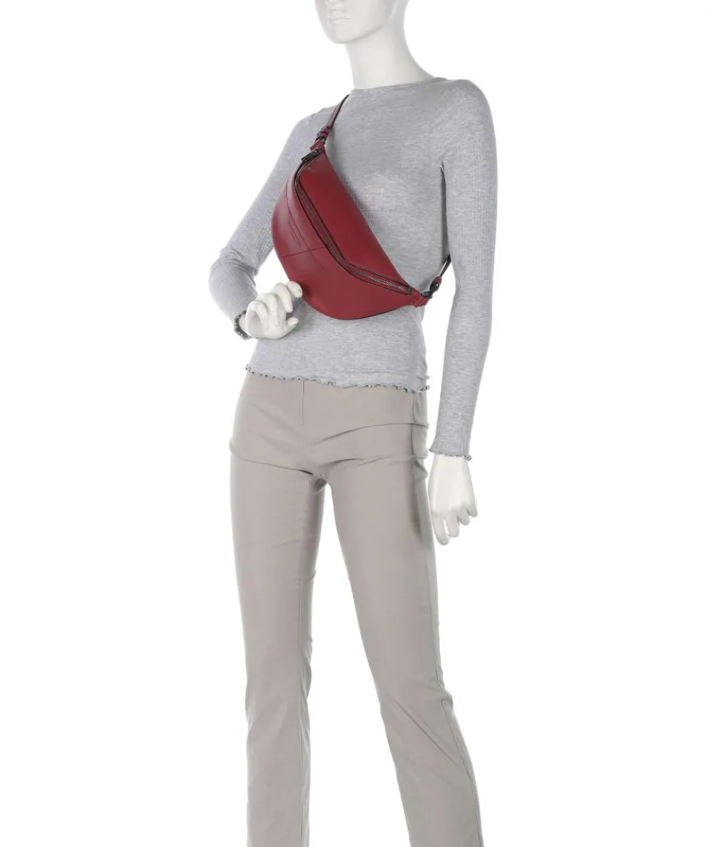 Edda Calf Optic M Gürteltasche Leder rot