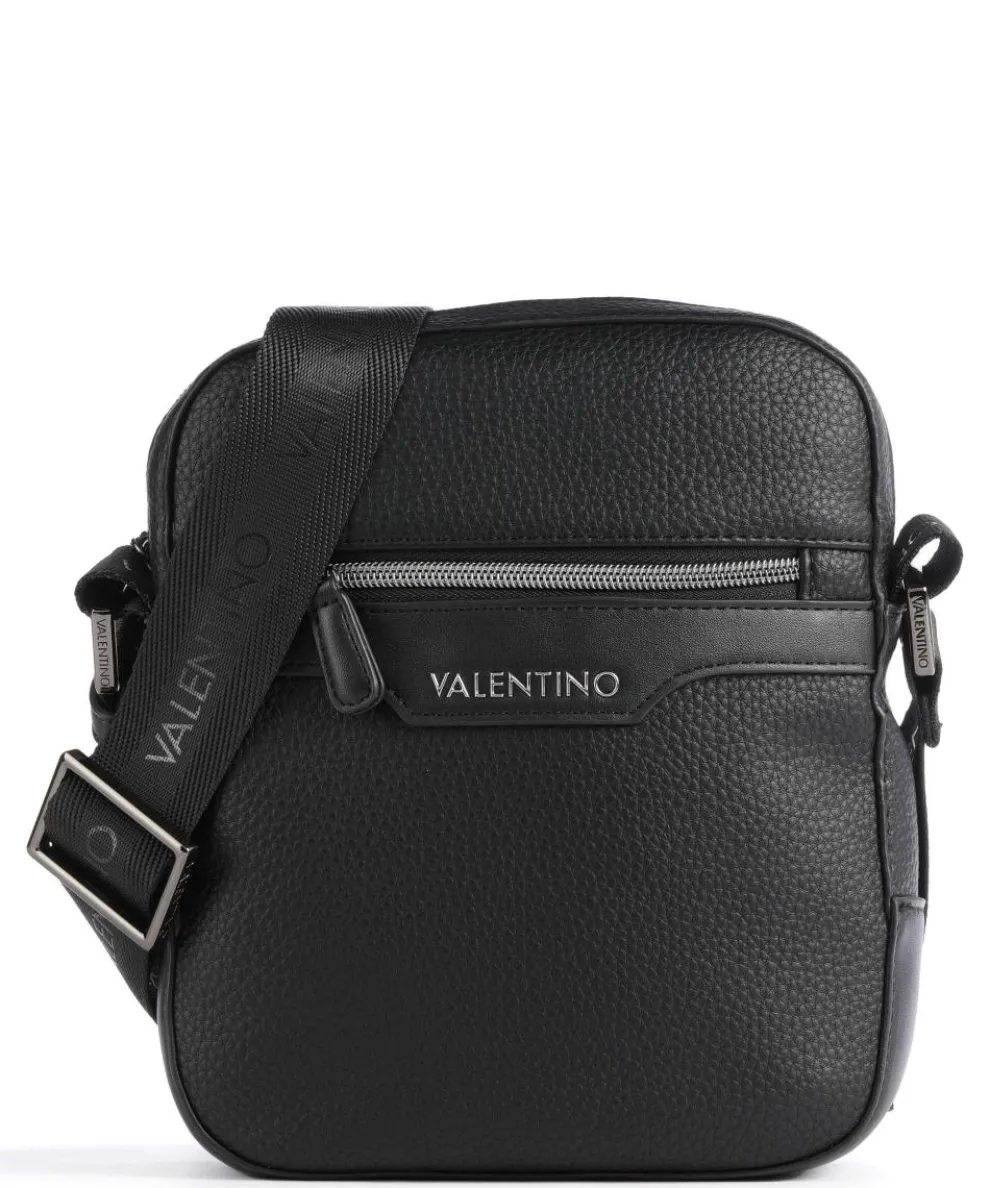 Efeo Umhängetasche Lederimitat schwarz