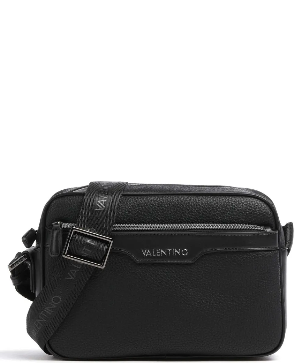 Efeo Umhängetasche Lederimitat schwarz