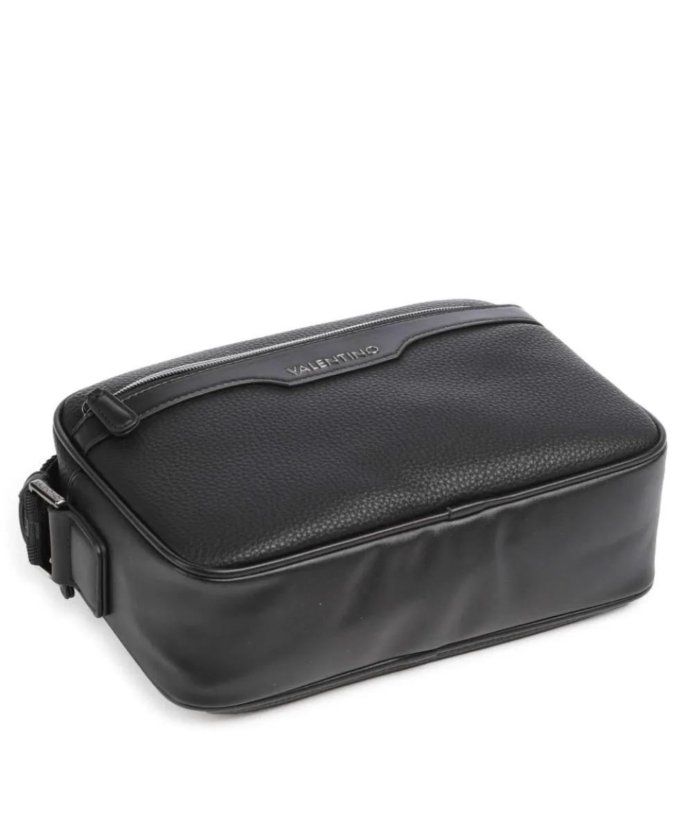 Efeo Umhängetasche Lederimitat schwarz