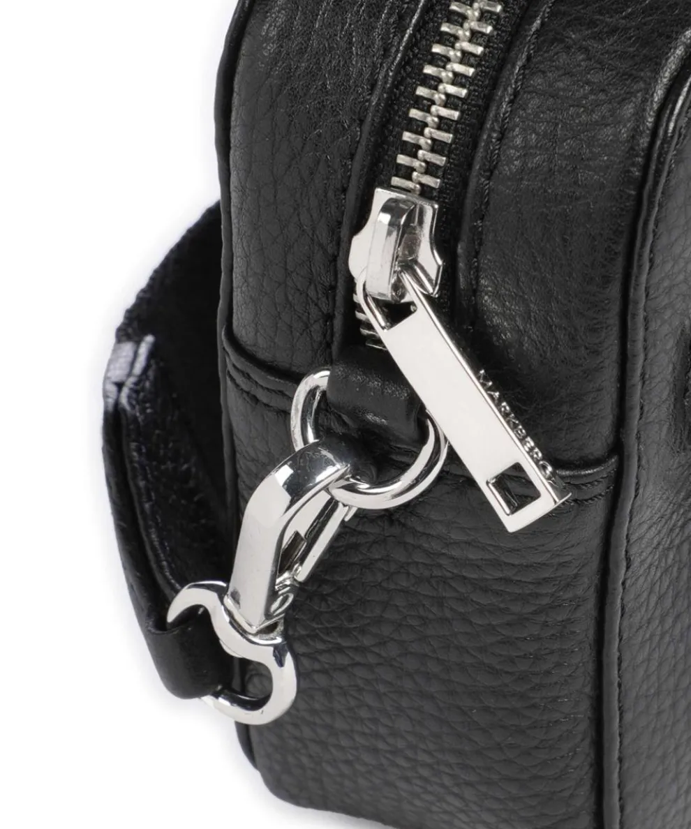 Elea Umhängetasche genarbtes Rindsleder schwarz