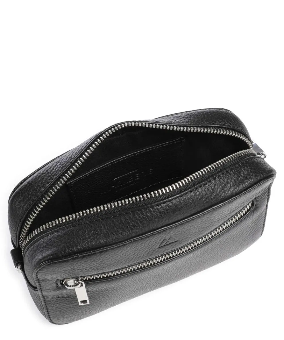 Elea Umhängetasche genarbtes Rindsleder schwarz