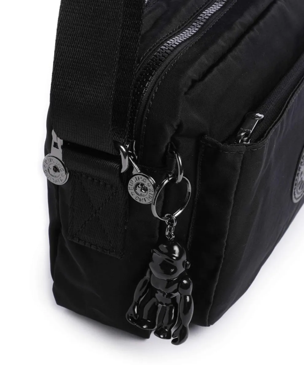 Elevated Abanu M Umhängetasche recyceltes Polyamid schwarz