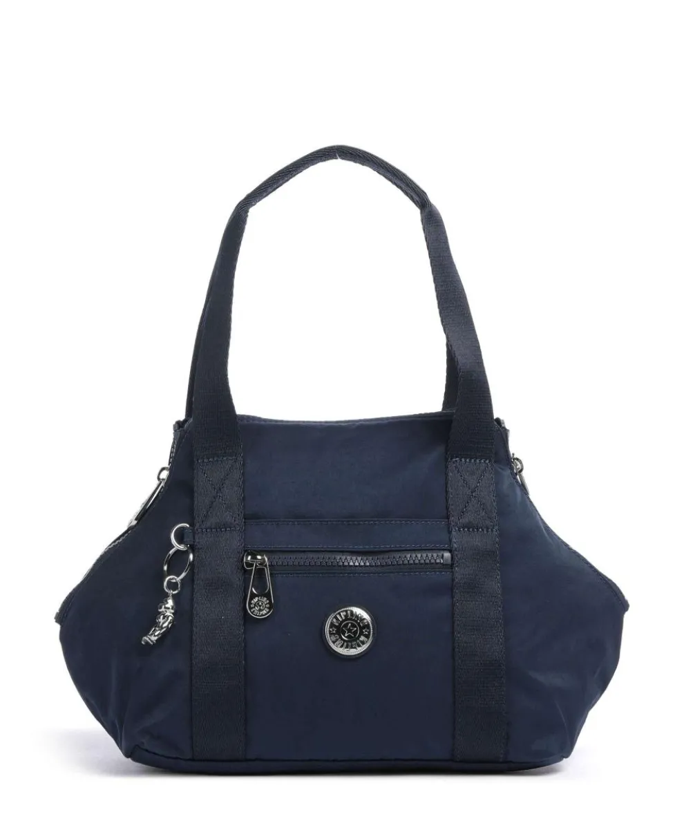 Elevated Art Mini Handtasche recyceltes Polyamid dunkelblau