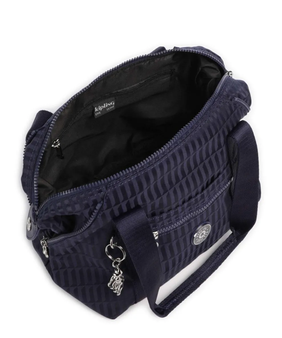 Elevated Art Mini Handtasche Polyester dunkelblau