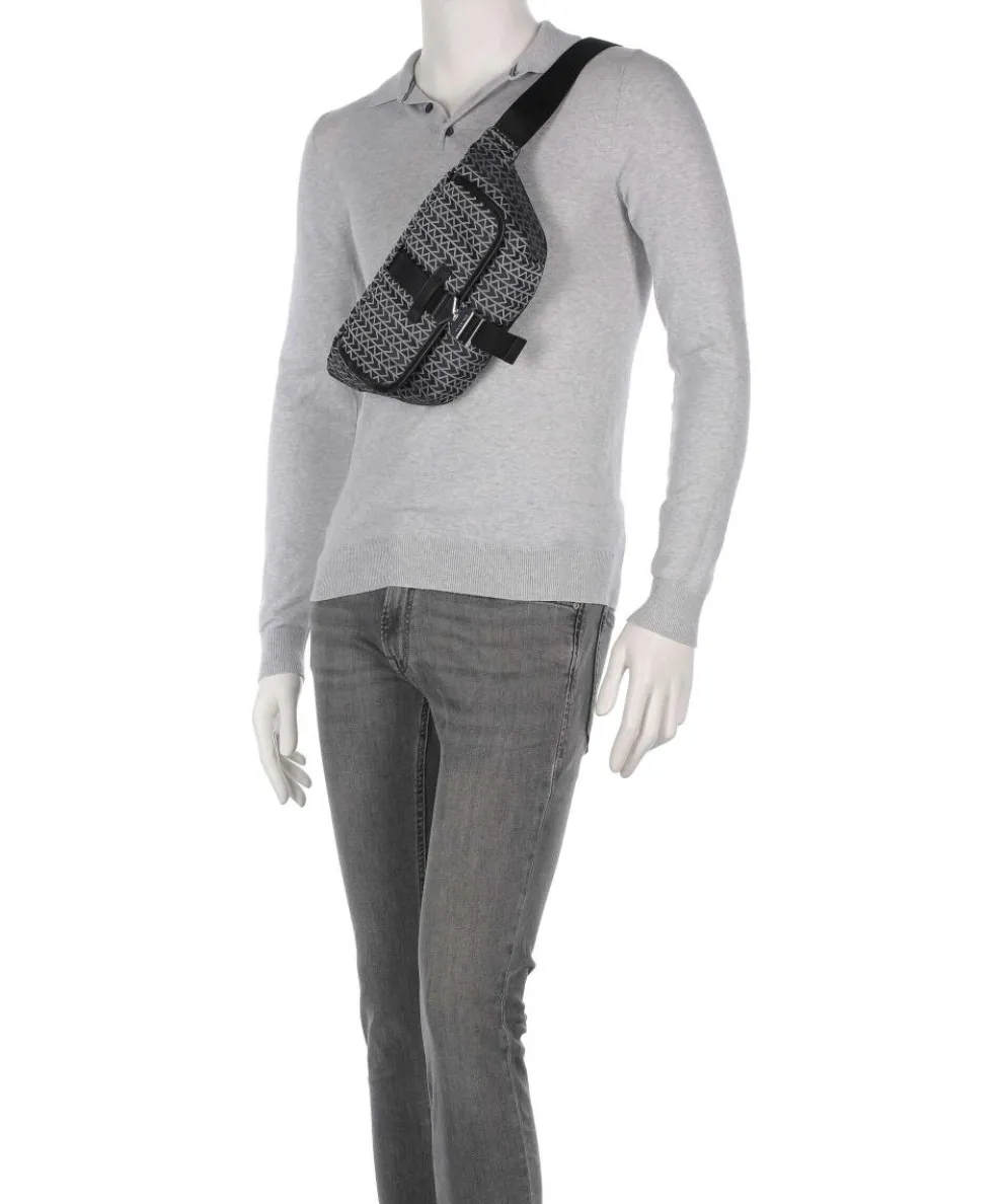 Eli Aviator Gürteltasche Polyester schwarz