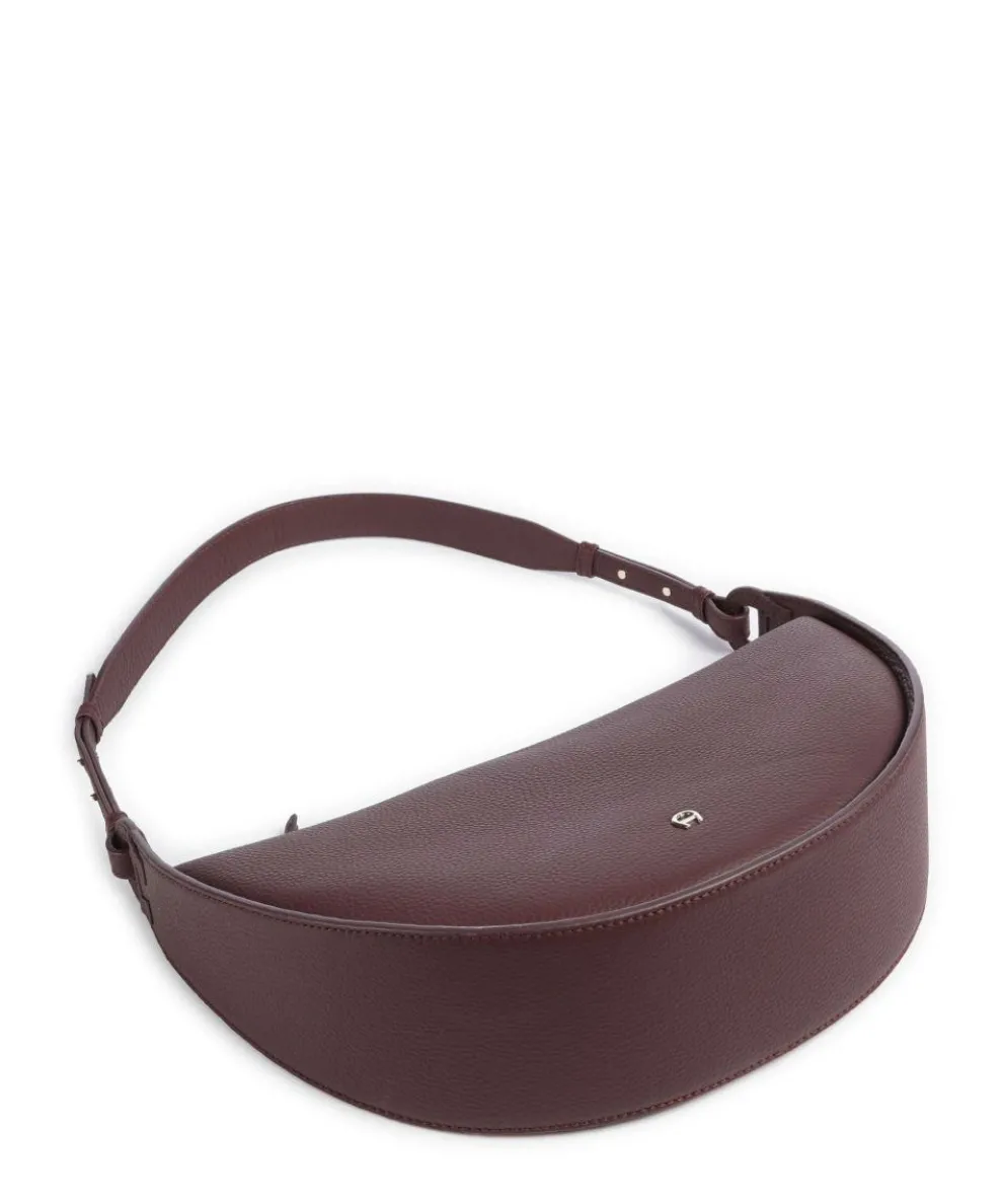 Eliza S Beuteltasche genarbtes Rindsleder wein