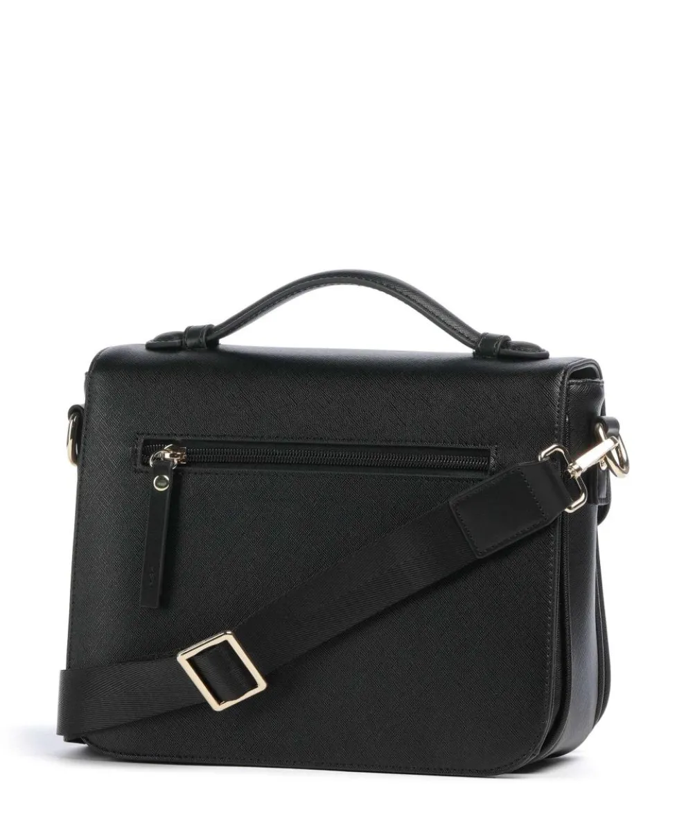 Ella Handtasche Lederimitat schwarz