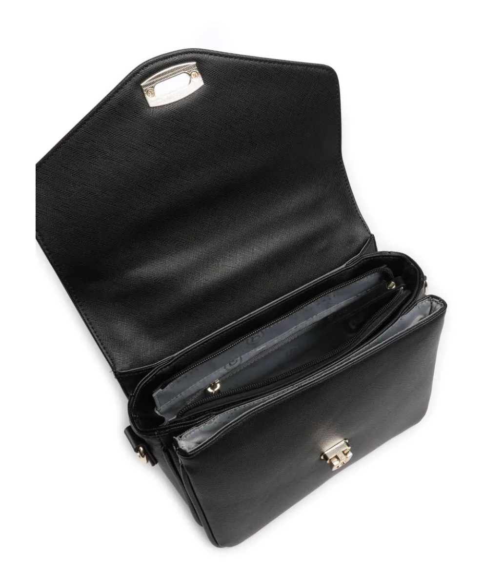 Ella Handtasche Lederimitat schwarz