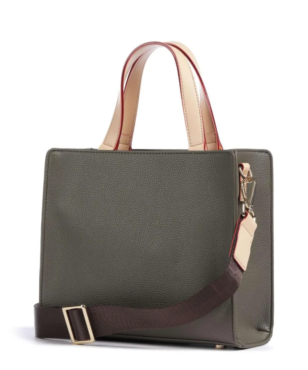 Ella Handtasche Lederimitat olivgrün