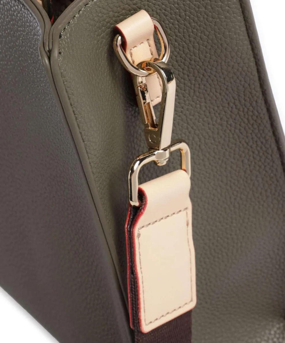 Ella Handtasche Lederimitat olivgrün