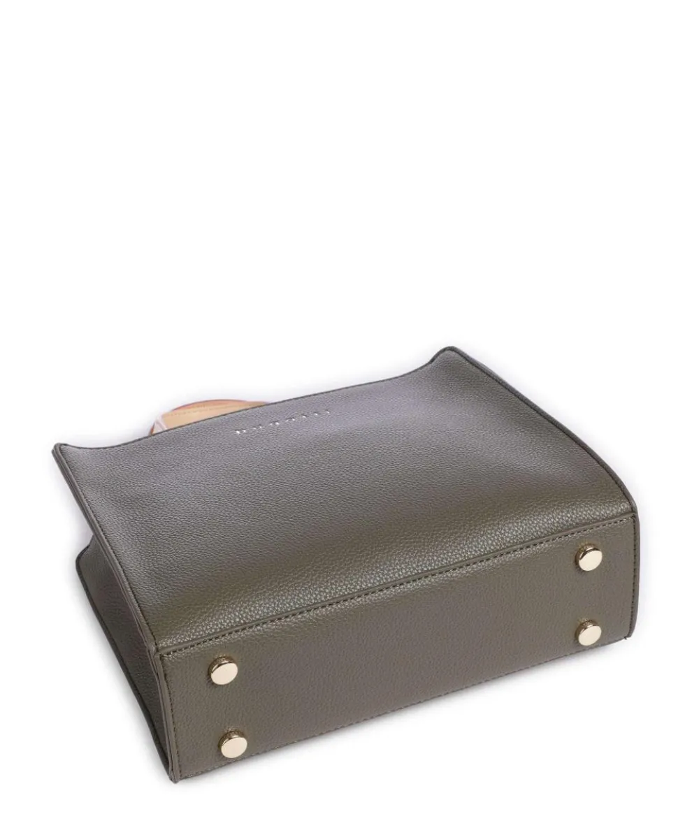 Ella Handtasche Lederimitat olivgrün