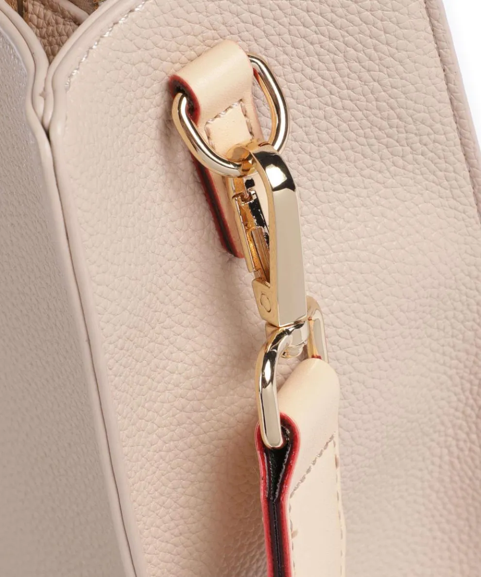 Ella Handtasche Lederimitat beige