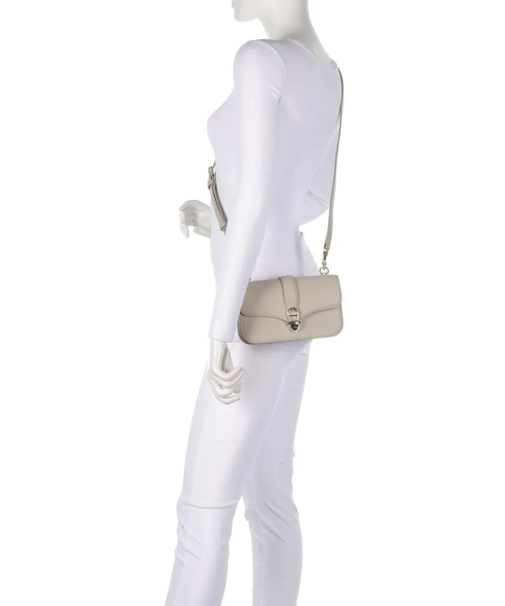 Elsa XS Umhängetasche genarbtes Rindsleder beige