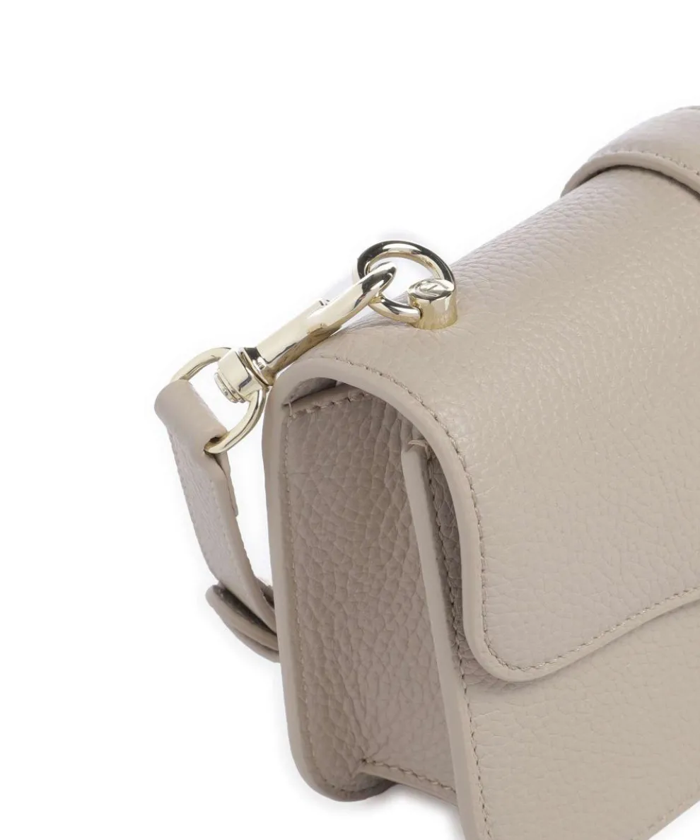 Elsa XS Umhängetasche genarbtes Rindsleder beige