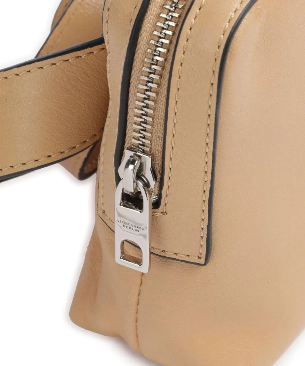 Elvira Lamb SF Verna Gürteltasche fein genarbtes Leder beige