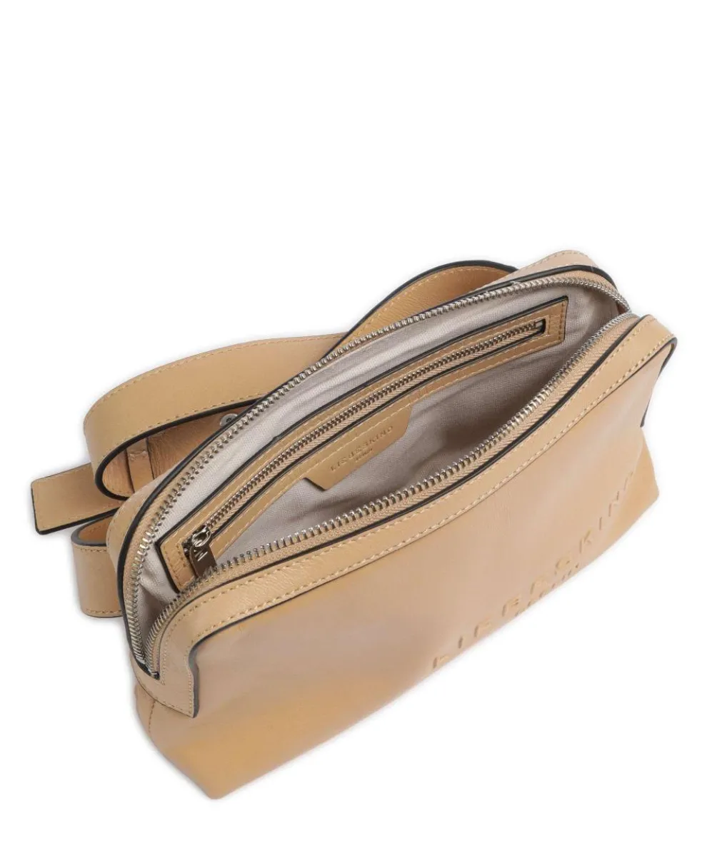 Elvira Lamb SF Verna Gürteltasche fein genarbtes Leder beige