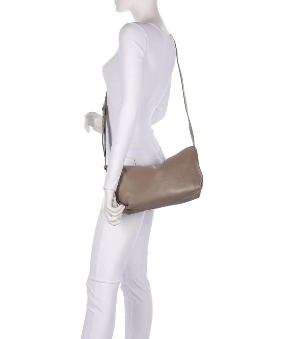 Elvira Sheep Natural M Umhängetasche Schafsleder taupe