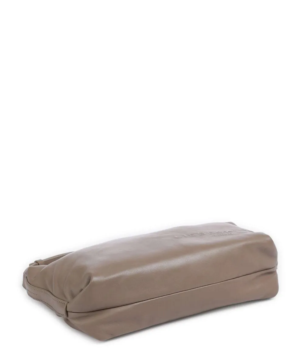 Elvira Sheep Natural M Umhängetasche Schafsleder taupe