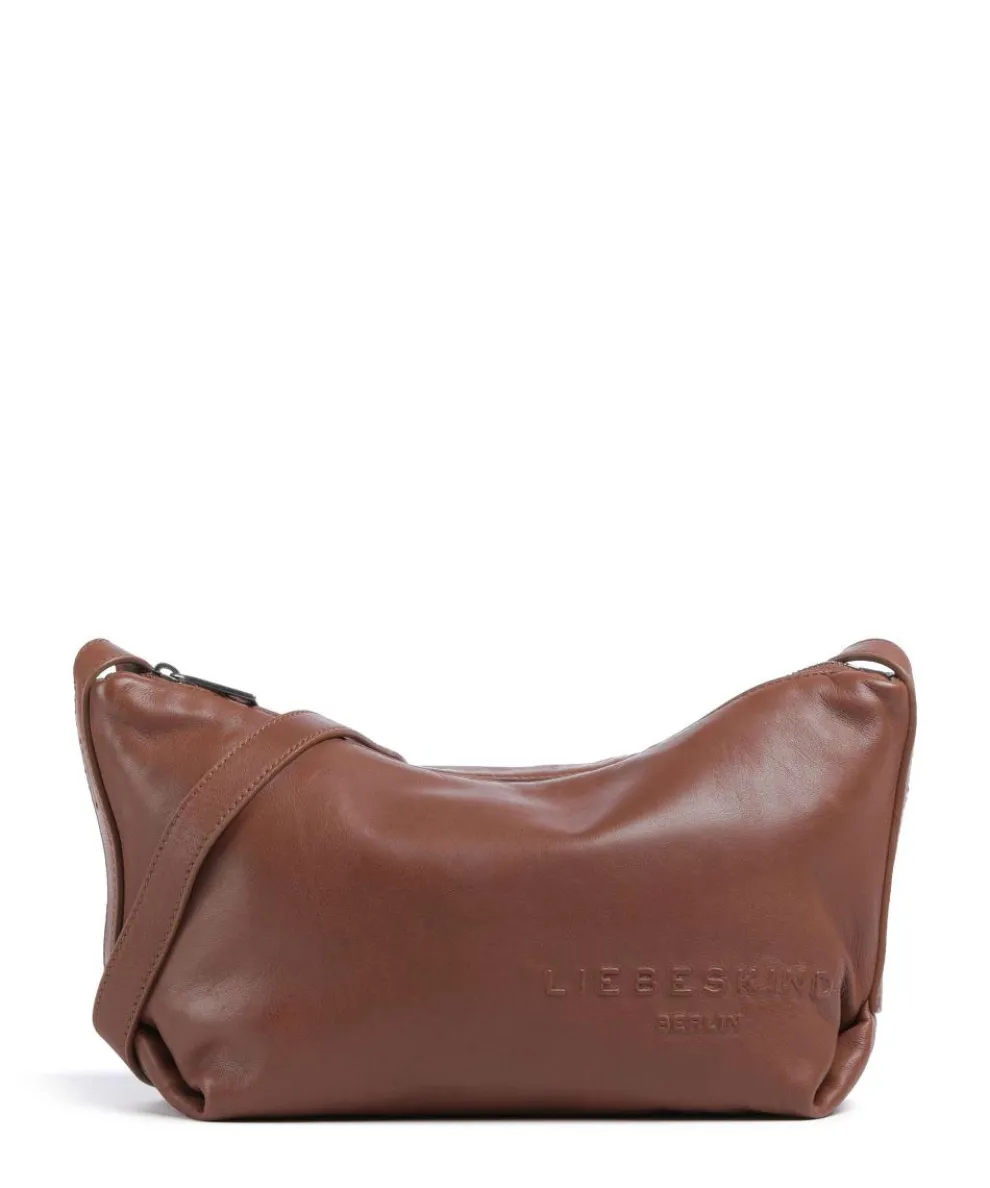 Elvira Sheep Natural M Umhängetasche Schafsleder dunkelbraun