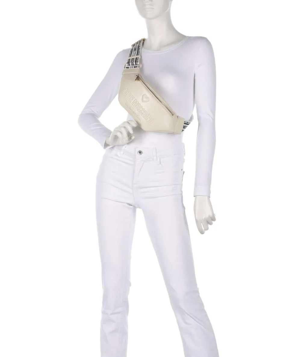 Ember Gürteltasche Lederimitat elfenbein