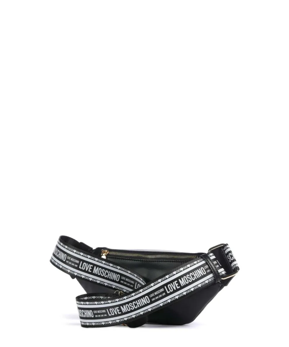 Ember Gürteltasche Lederimitat schwarz