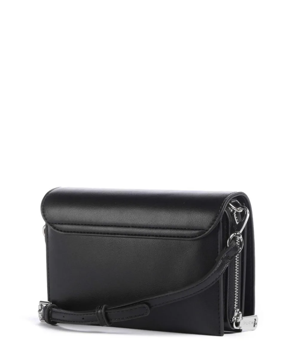 Ember Umhängetasche Lederimitat schwarz