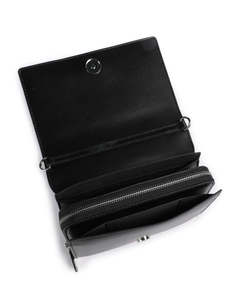 Ember Umhängetasche Lederimitat schwarz