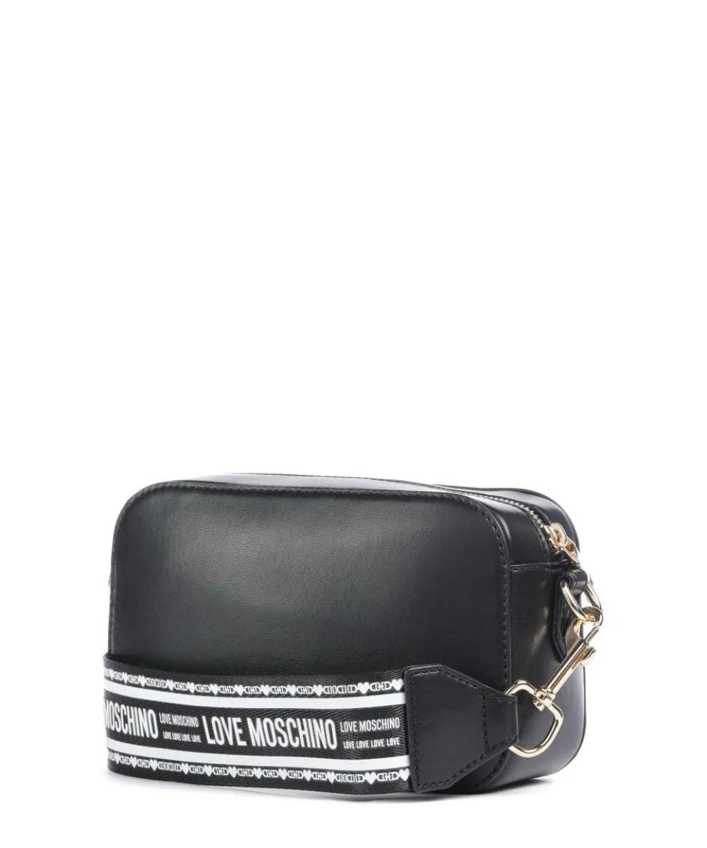 Ember Umhängetasche Lederimitat schwarz