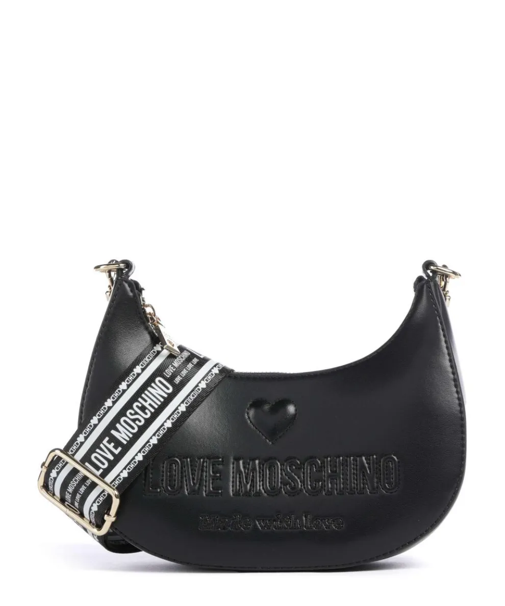 Ember Umhängetasche Lederimitat schwarz