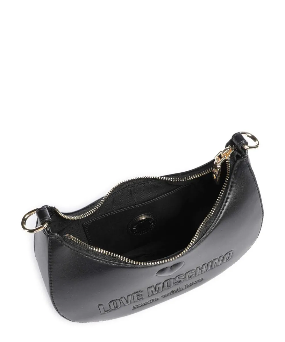 Ember Umhängetasche Lederimitat schwarz