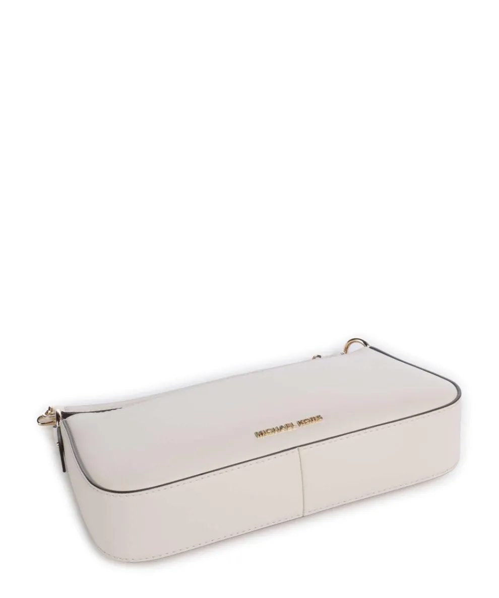 Empire Medium Schultertasche fein genarbtes Leder creme