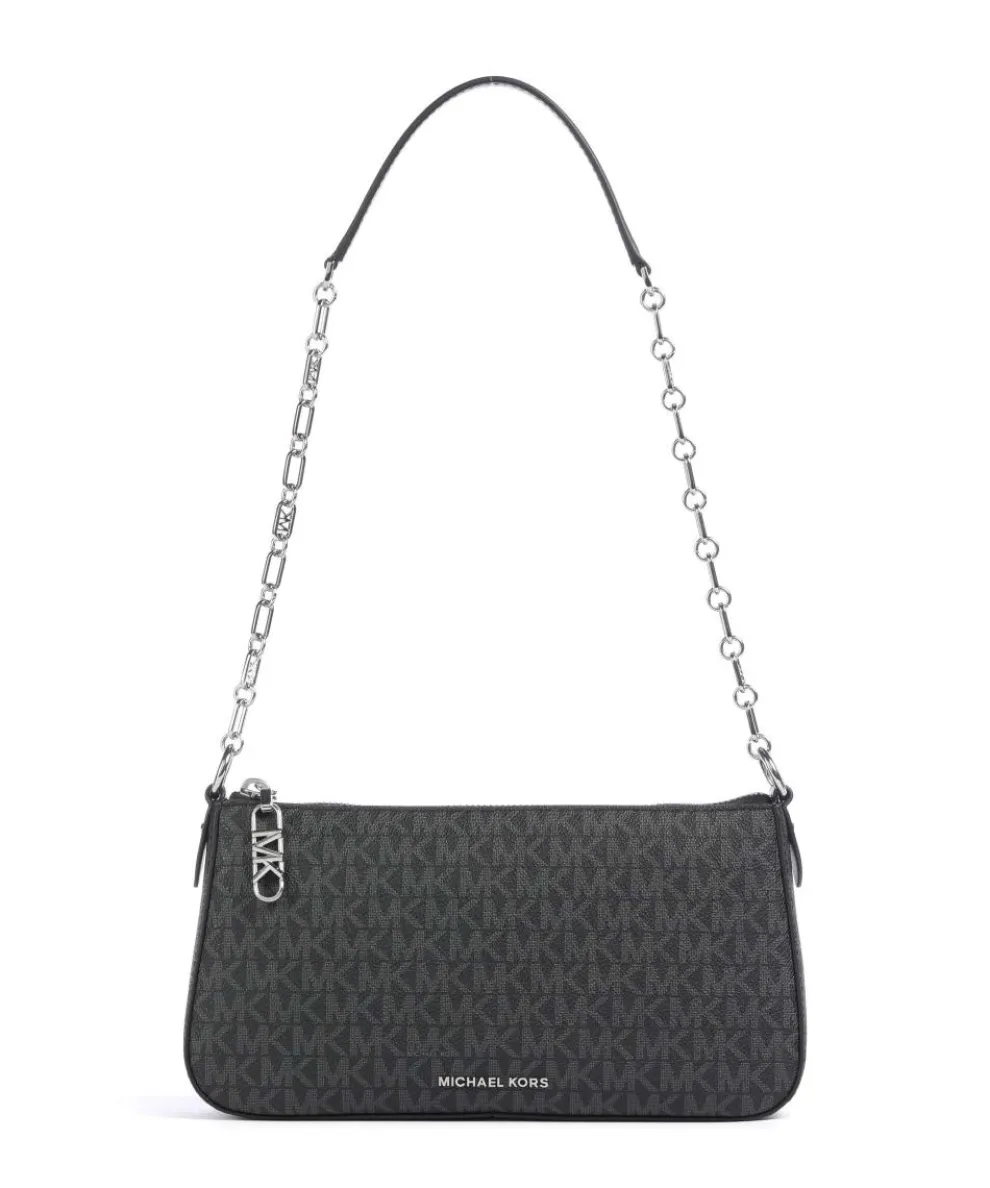 Empire Medium Schultertasche Lederimitat schwarz