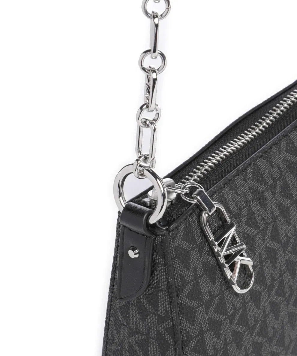 Empire Medium Schultertasche Lederimitat schwarz