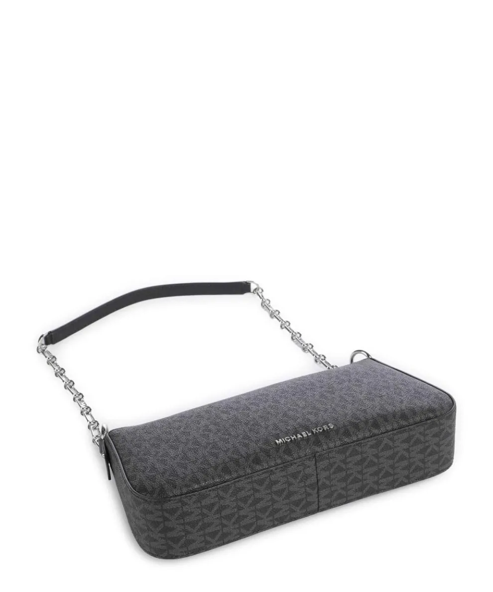 Empire Medium Schultertasche Lederimitat schwarz