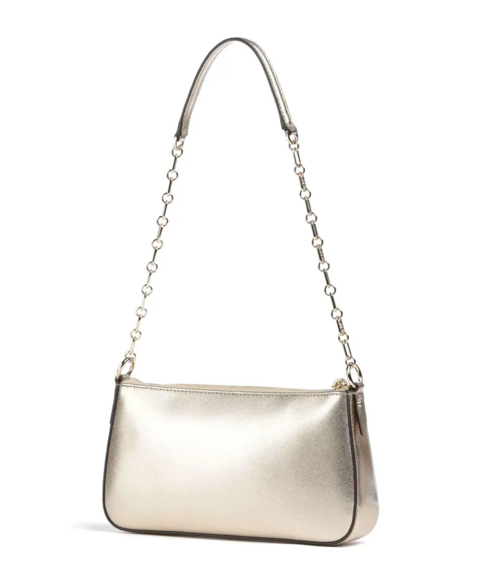 Empire Schultertasche Rindsleder gold