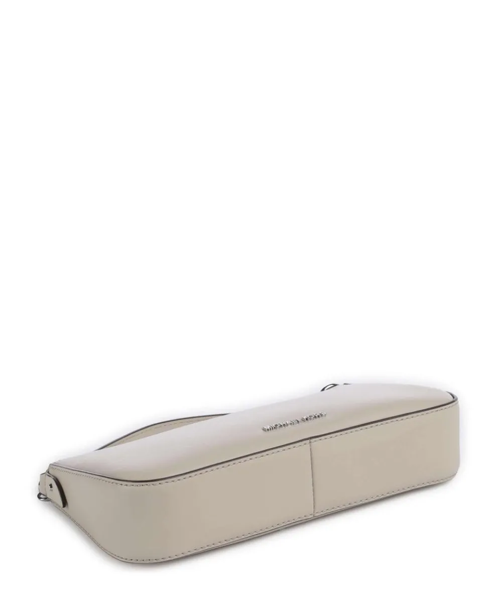 Empire Schultertasche fein genarbtes Leder sand