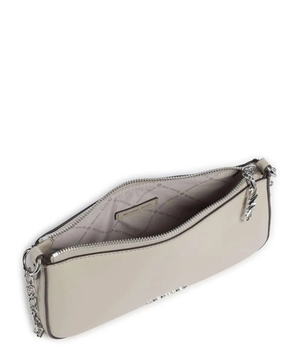 Empire Schultertasche fein genarbtes Leder sand