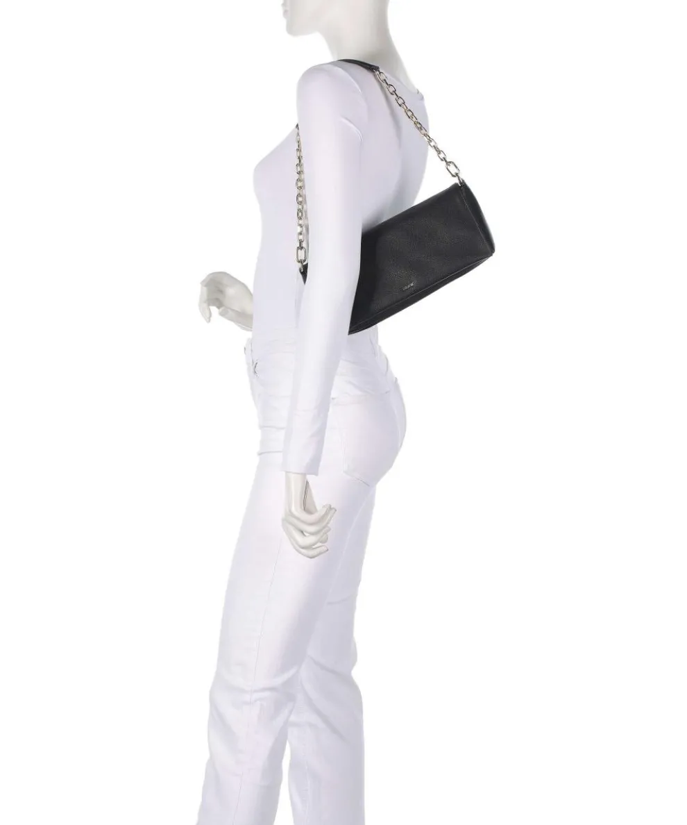 Epson Mila Schultertasche genarbtes Rindsleder schwarz