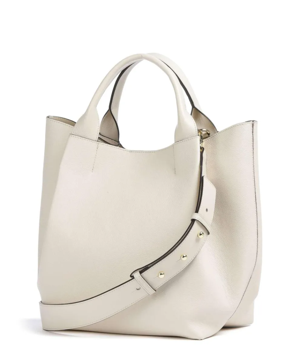 Erson Essential Handtasche Leder creme