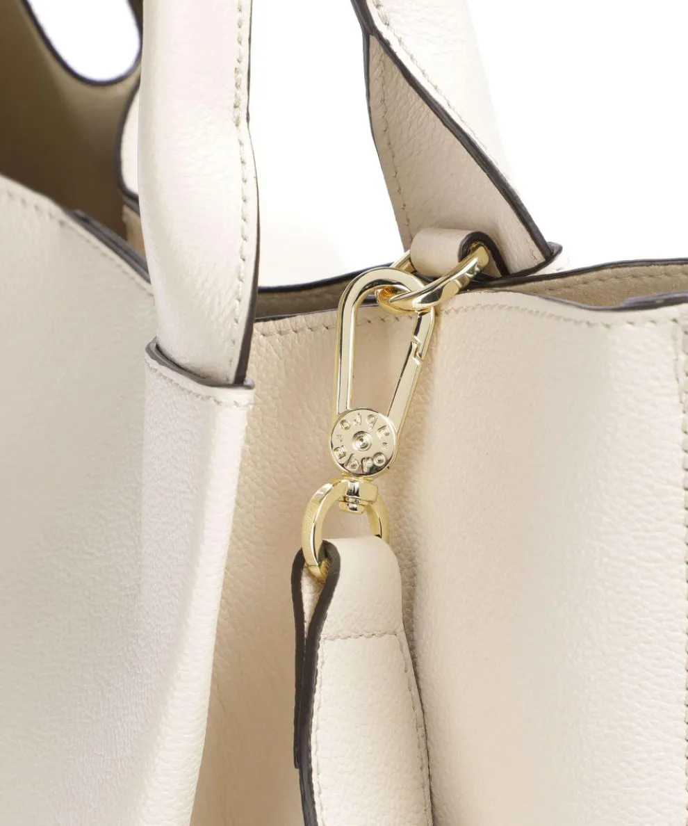 Erson Essential Handtasche Leder creme