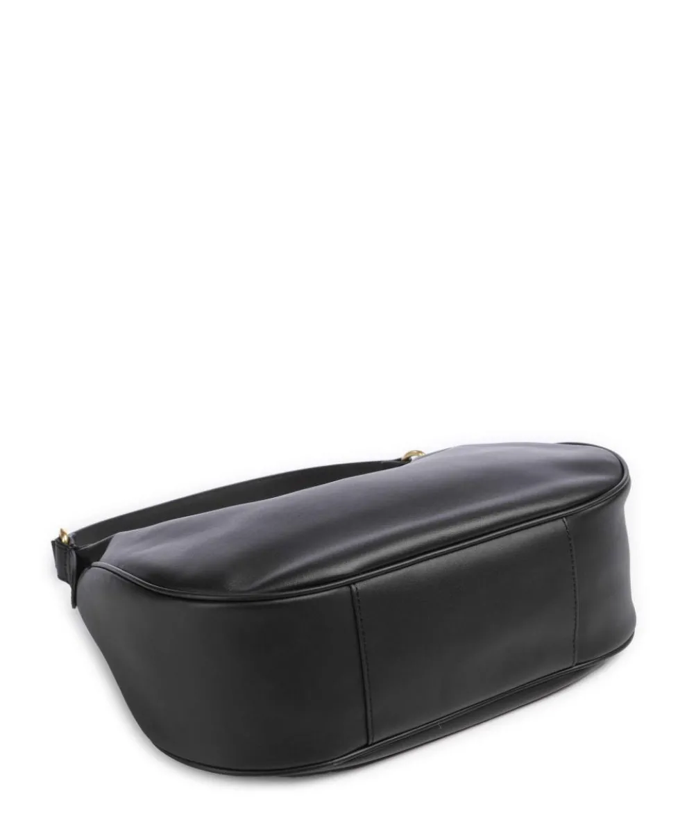 Esiah Beuteltasche fein genarbtes Rindsleder schwarz