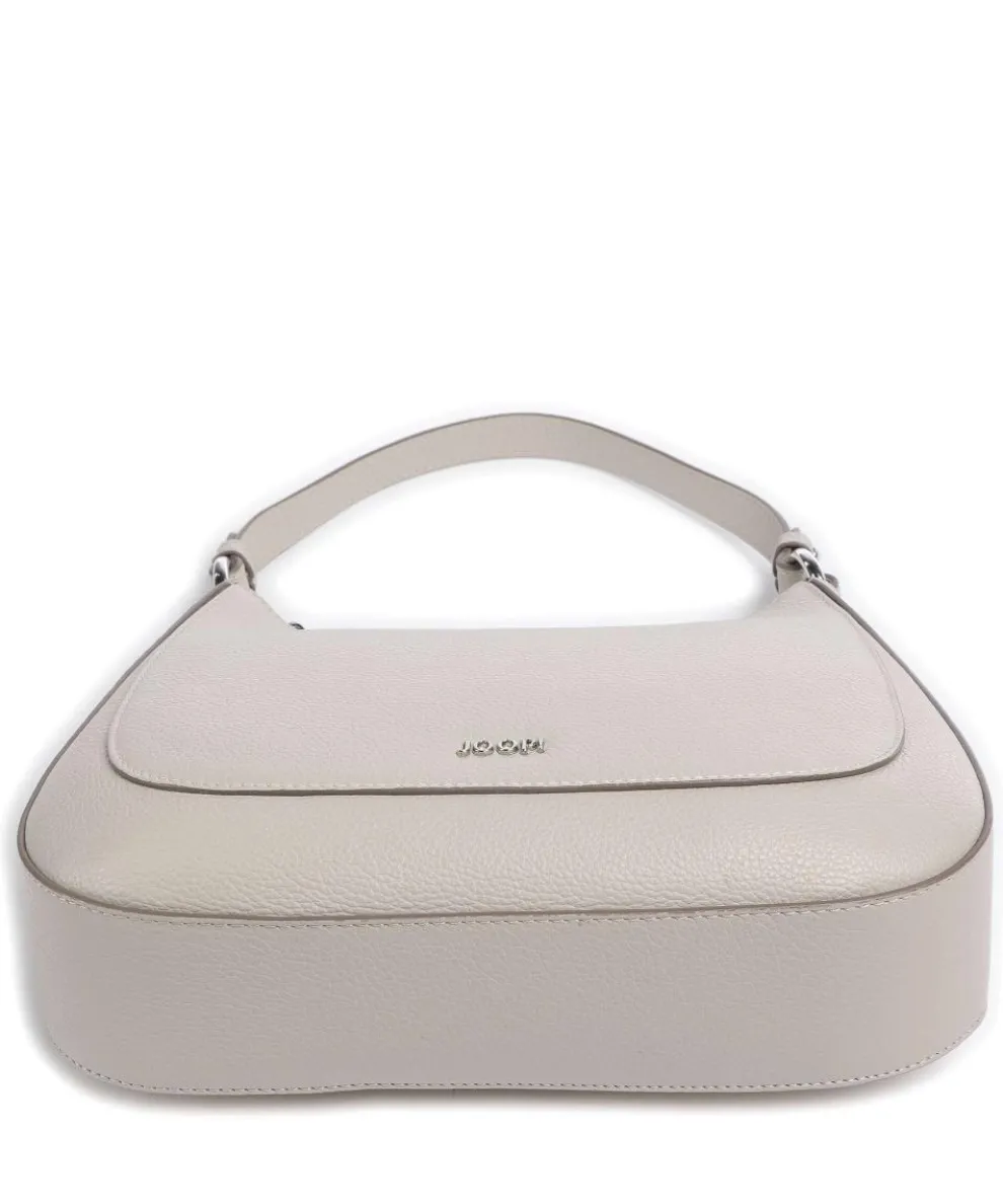 Estate Loreen Beuteltasche genarbtes Leder hellgrau