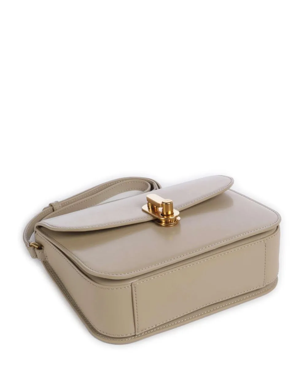 Kkayli Umhängetasche Rindsleder taupe