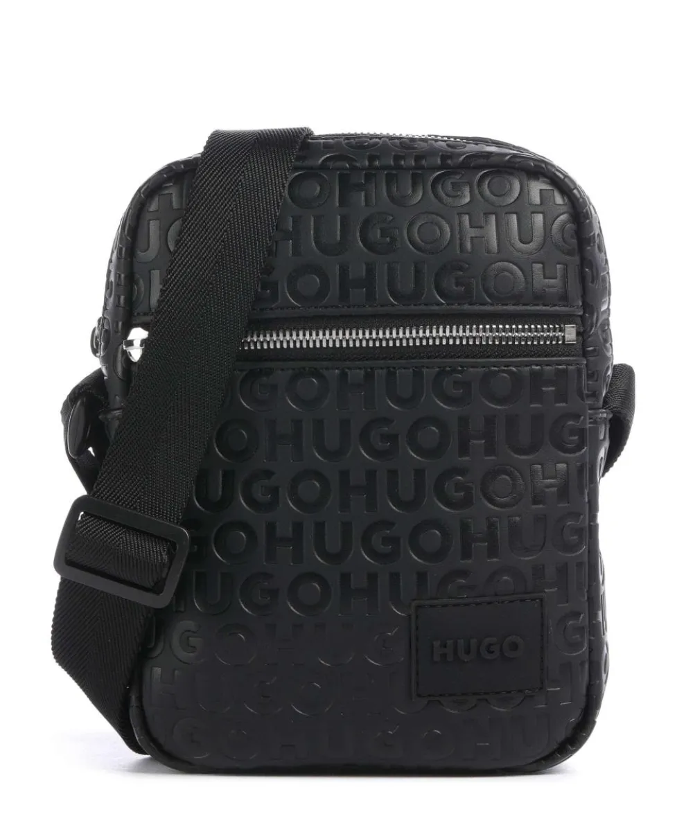 Ethon 2.0 Umhängetasche Lederimitat schwarz